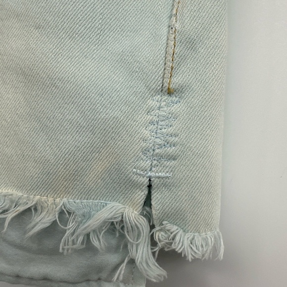 Levi’s 501 Re/Done Denim Jean Cut Offs Button Up Shorts RARE Size 25 redone - Picture 4 of 8